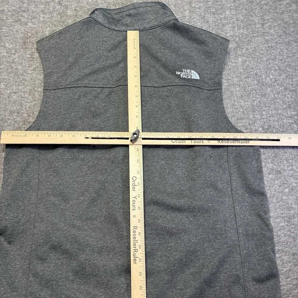 The North Face Windwall Vest Mens XL Soft Logo Gray Outdoor Performance Hiking